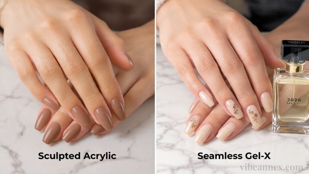 Gel-X Nails vs. Acrylics: Why the 2026 Revolution is All About Soft Gel Extensions 1