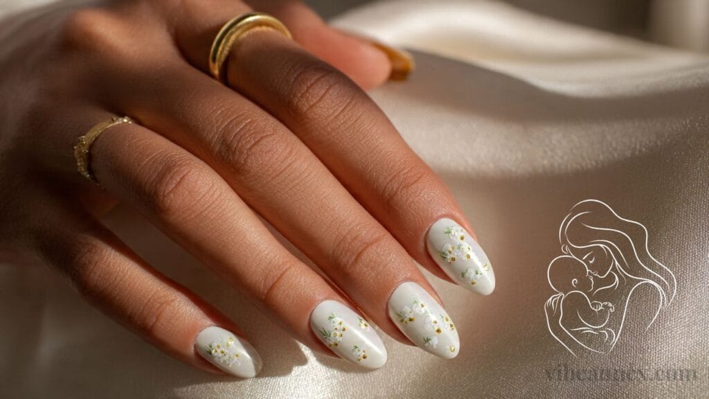 Elegant Mothers Day Nails 2026 by Vibe Annex Editorial Team.