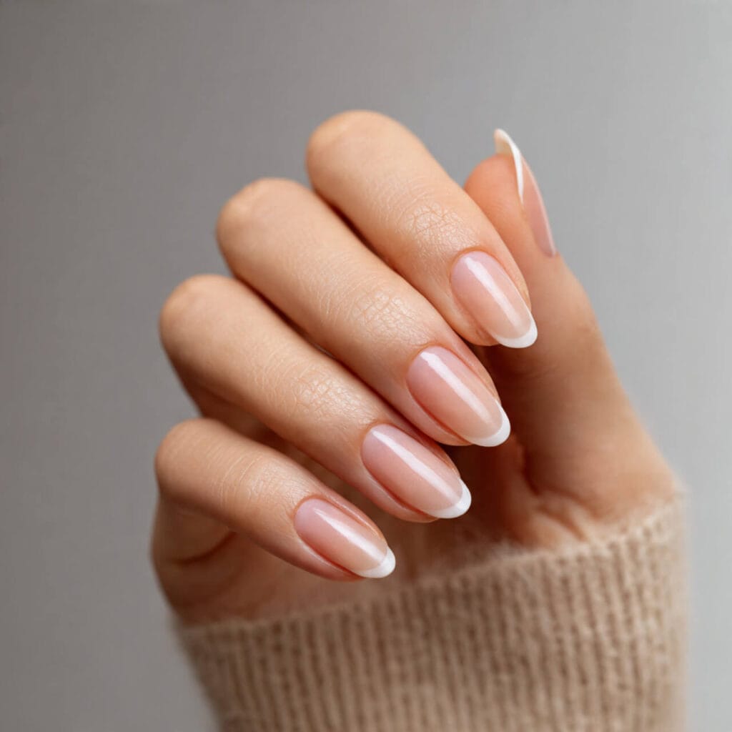 mothers day nails 2026 Ultra Thin Classic Micro-French​