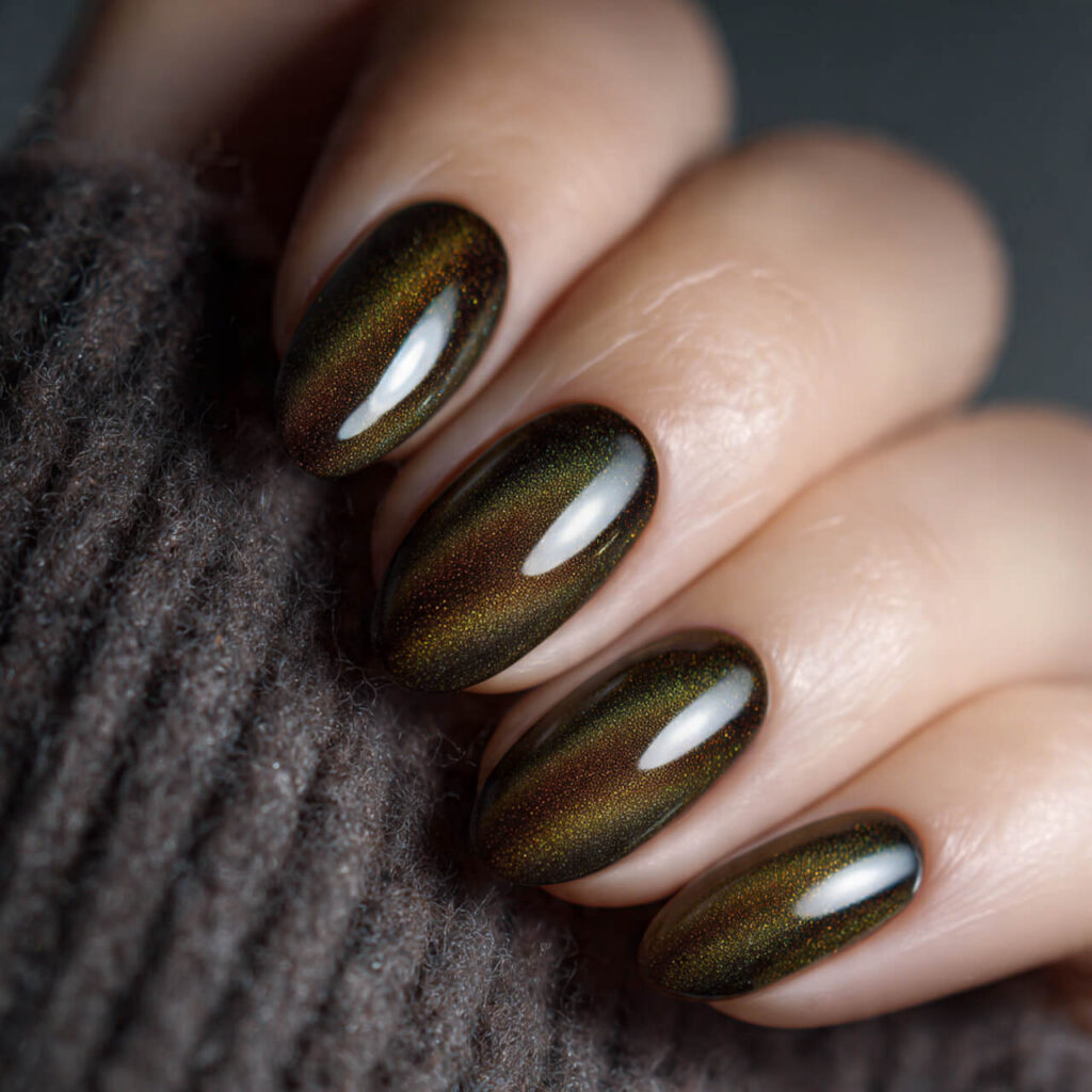 cat eye nails 2026 Magnetic Light Flow Micro Art