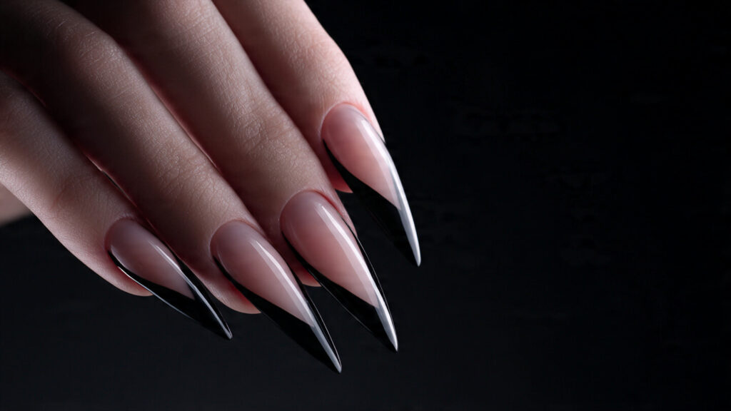 Rihanna french Celebrity Nails'