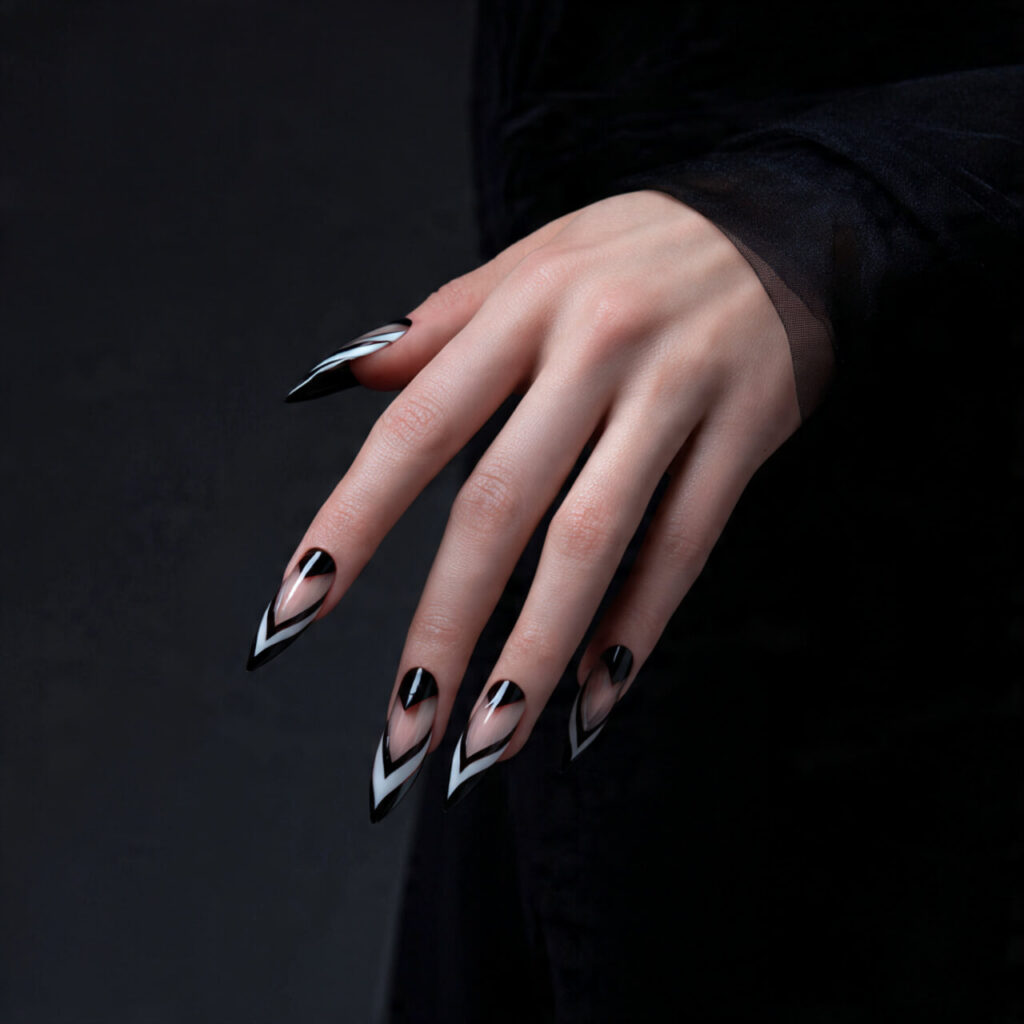 Acrylic Nails 2026 Cut-Out Void Structure