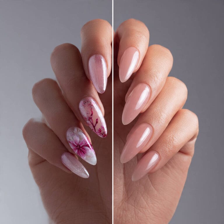 Gel X Nails 2026 Clean Comparison Visual​