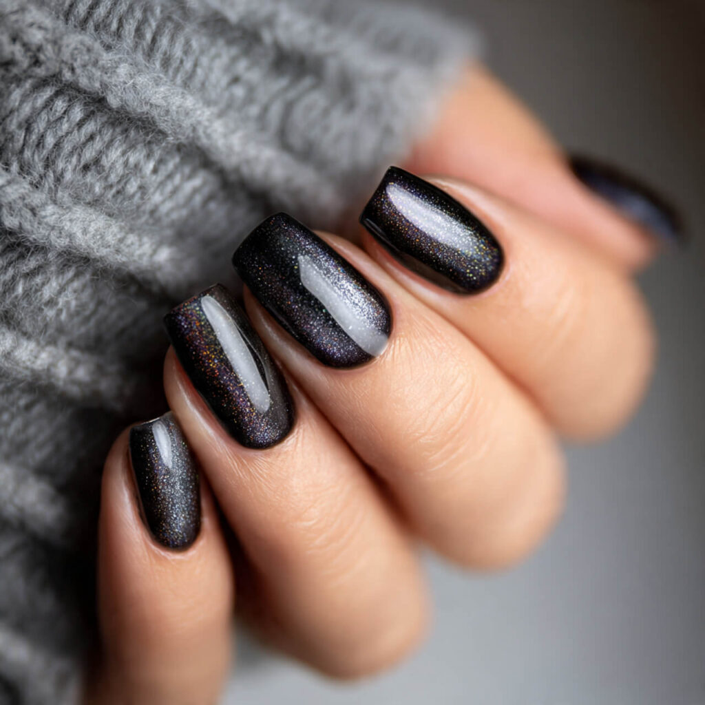 cat eye nails 2026 Micro Particle Shift Gradient