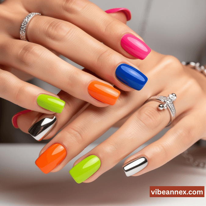 Colorful Junk Nails Trend for May 2026