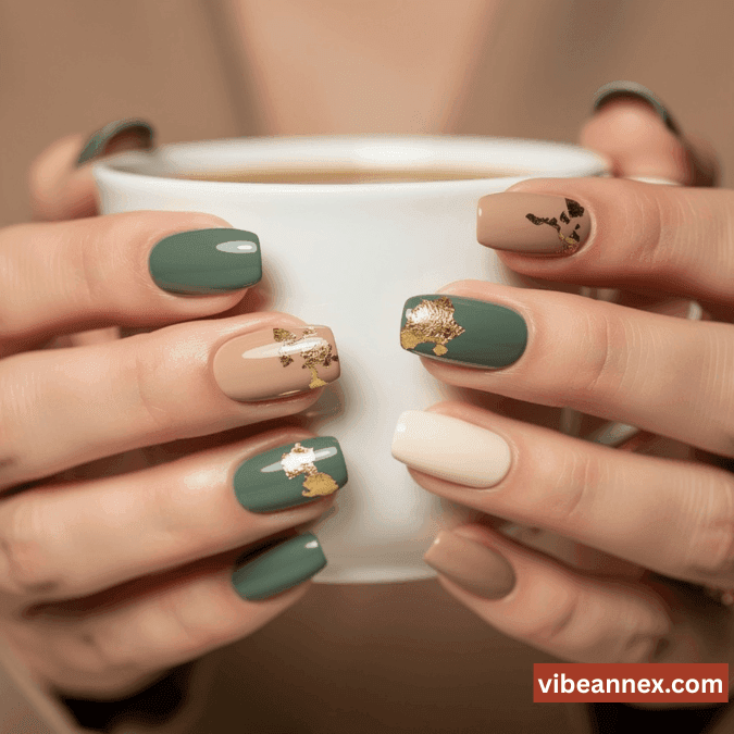 Multi-Colored Nail Designs 2026 Elegant Color Block Nails 💎​