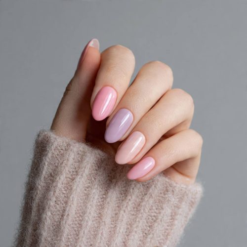 pink mothers day nails 2026 colour code